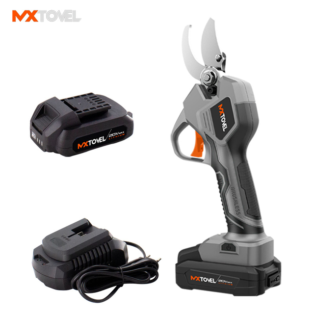 Forbici da potatura a batteria da 20 V Attrezzo da giardino Cesoia elettrica senza fili senza fili