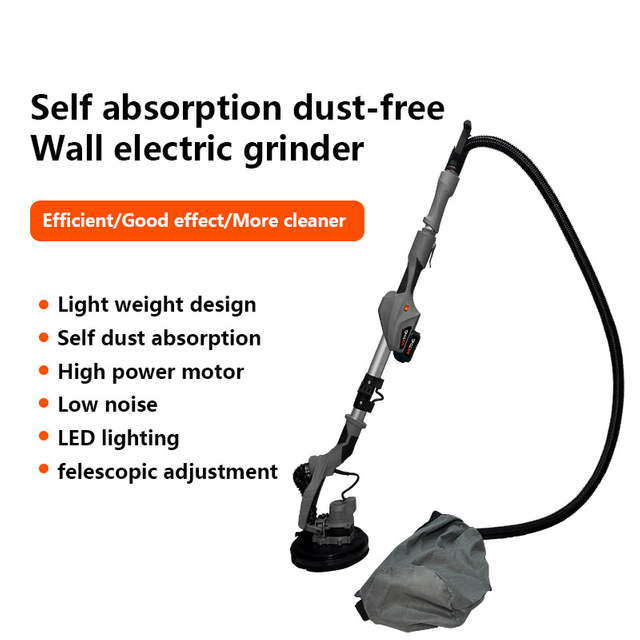 Levigatrice per cartongesso con impugnatura senza spazzole 20V Levigatrice professionale per cartongesso senza spazzole